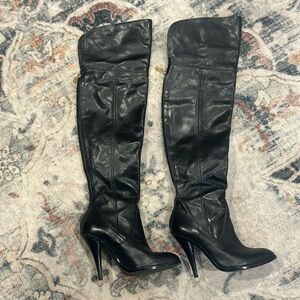 BCBG over the knee leather boots